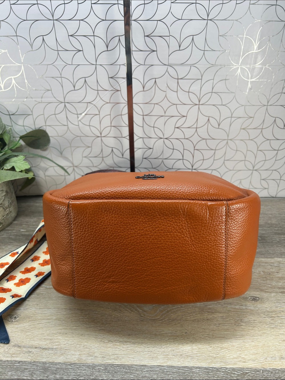 4068 Coach burnt orange Leather crossbody 268144068 - Picture 3 of 15